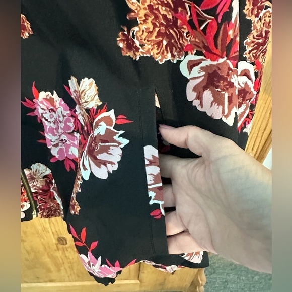 Xlnt Lightweight Barbiecore Floral Zip Up Jacket - Bought in Norway Size 3XL - Picture 6 of 14